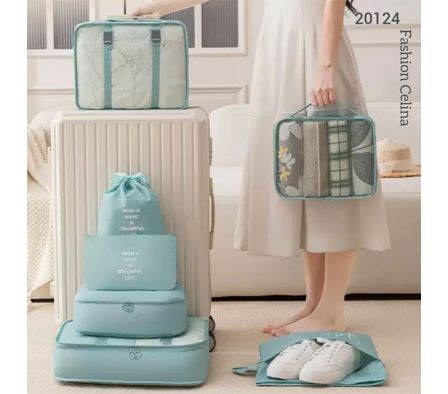 Kit de Neceser Organizadores de 8 piezas. c20124