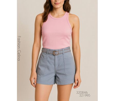 Blusa Crop Top Femenina PROMO c320846