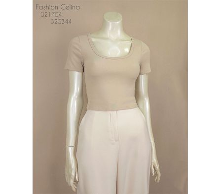 Blusa Crop Top Femenina PROMO c321704