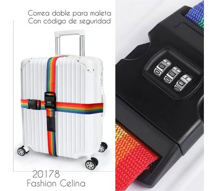 Cinto de Seguridad para maleta doble c20178