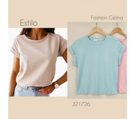 Blusa Remera Basica Femenina c321726
