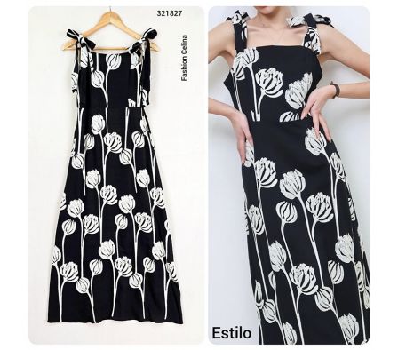 VESTIDO sin Manga C321827