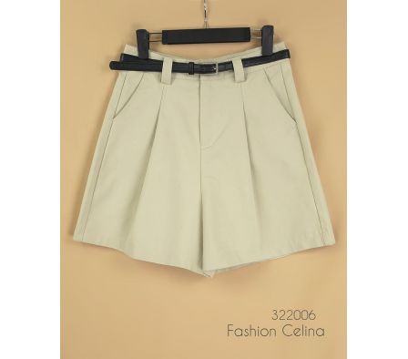 Short Femenino con Cinto C322006