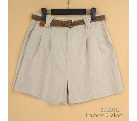 Short Femenino con Cinto C322010