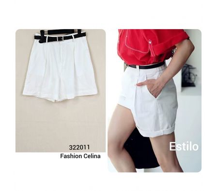 Short Femenino con Cinto C322011