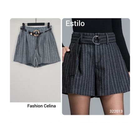 Short Femenino con Cinto C322013
