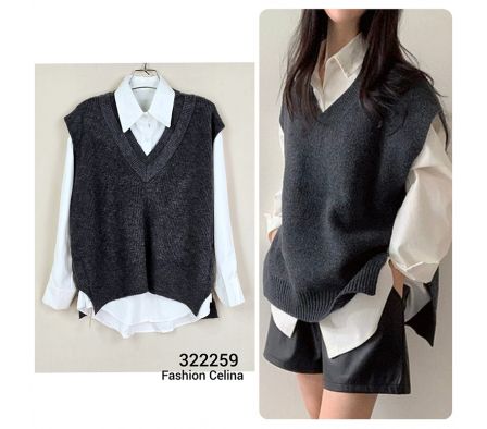 CAMISA con CHALECO C322259