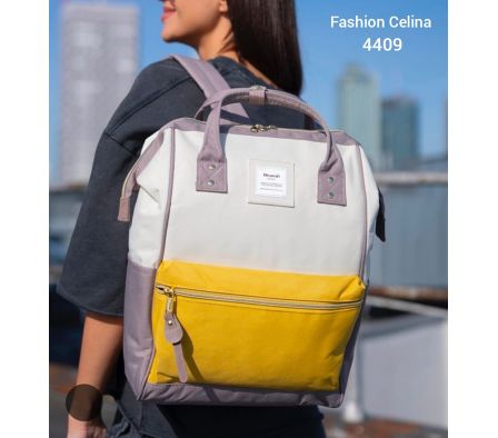 Mochila HIMAWARI Urbana Estudiantil con entrada para USB C4409