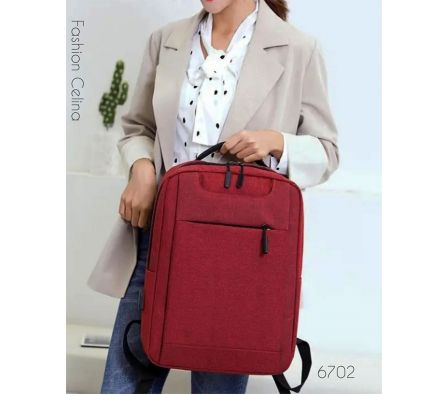 MOCHILA PORTANOTEBOOK CON USB C6702