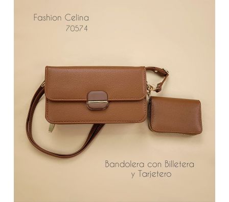Cartera Bandolera con tarjetero c70574