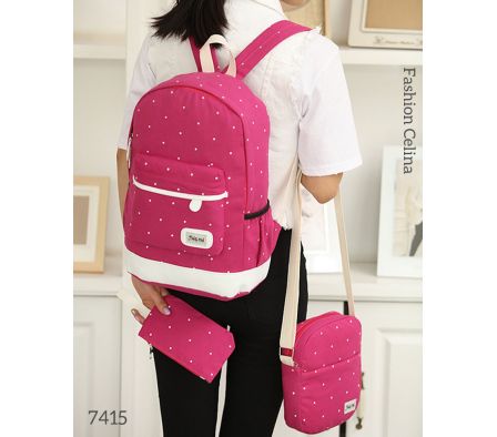 KIT DE MOCHILA 3 PIEZAS C7415