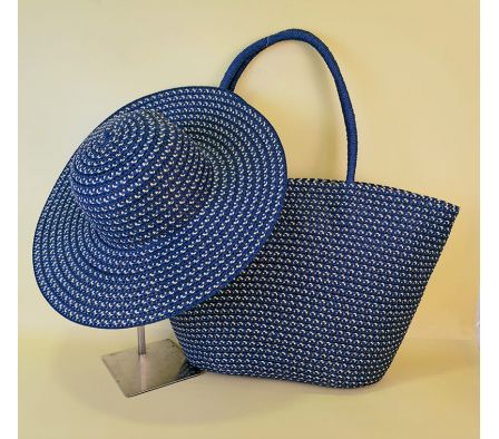 Cartera de Playa con Sombrero C7945